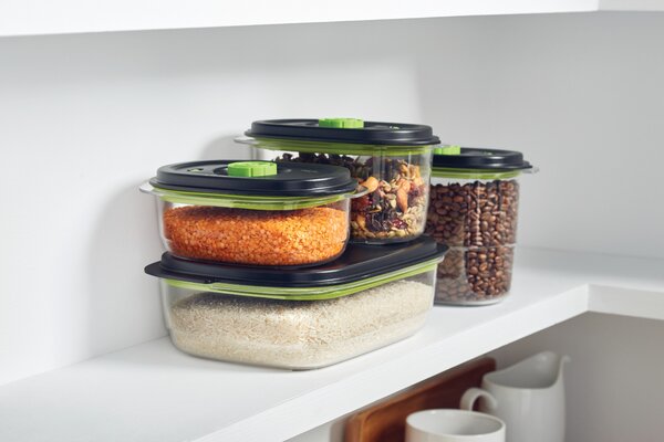 Sada 3 dóz Fresh 0,7 + 1,2 + 1,8 l FoodSaver (FFC026X)