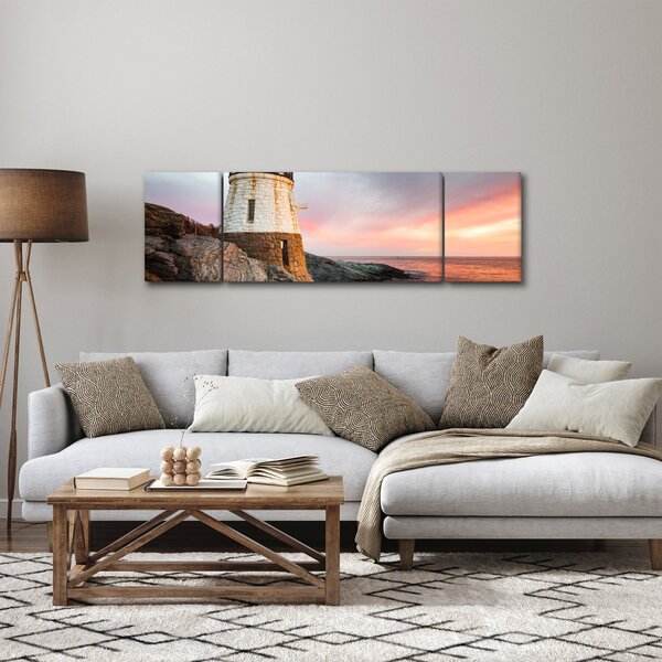 Obraz - Maják Castle Hill (170x50 cm)