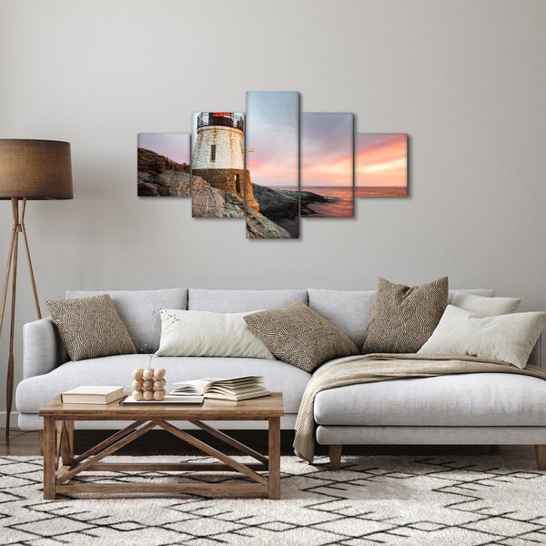 Obraz - Maják Castle Hill (125x70 cm)