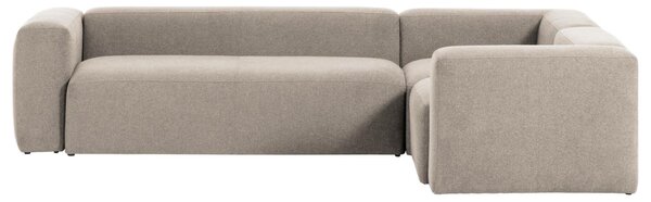 Kave Home Rohová pohovka Blok 320 x 230 cm, pravá/levá
