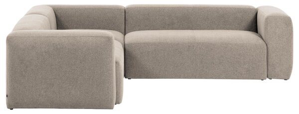 Kave Home Rohová pohovka Blok 290 x 290 cm, levá/pravá