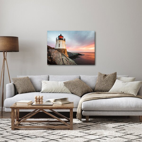 Obraz - Maják Castle Hill (70x50 cm)