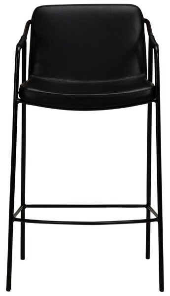 ​​​​​Dan-Form Černá koženková barová židle DAN-FORM Boto 67 cm