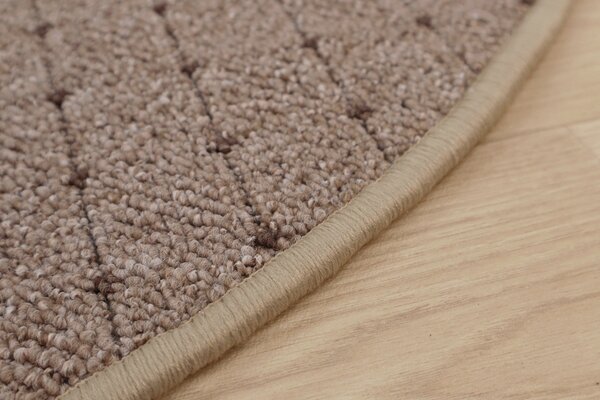 Condor Carpets Kusový koberec Udinese béžový new kruh - 120x120 (průměr) kruh cm