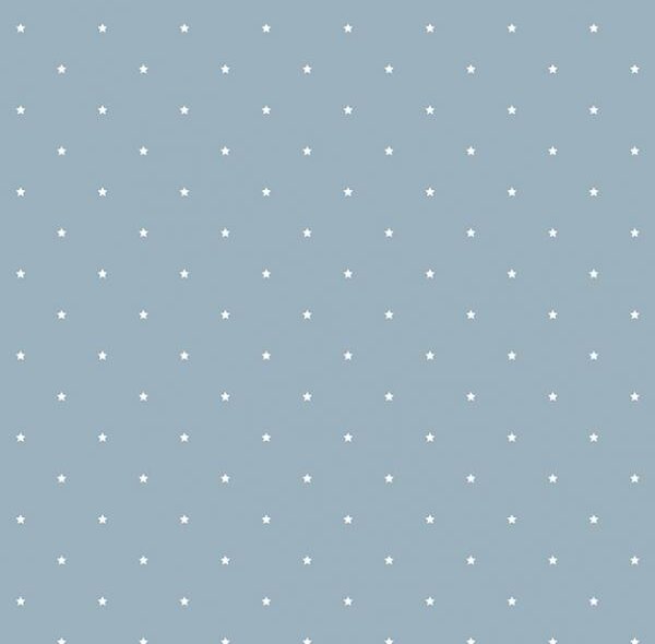 Modrá vliesová tapeta na zeď - hvězdičky JR1104 rozměry 0,53 x 10,05 m