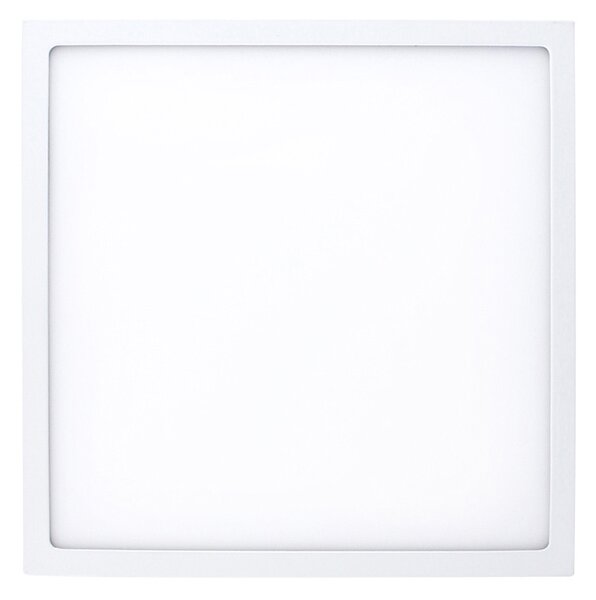 McLED Přisazené LED osvětlení VANDA S24, 24W, denní bílá, 23x23cm, hranaté, bílé