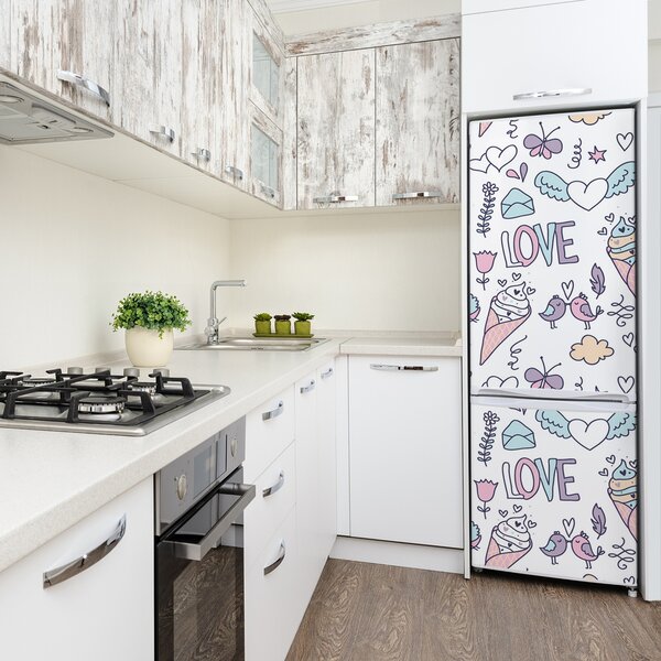 Nálepka na ledničku Romantický večer FridgeStick-70x190-f-120460766