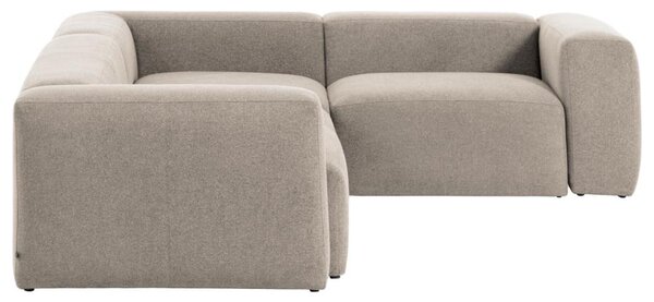 Kave Home Rohová pohovka Blok 290 x 230 cm, levá/pravá