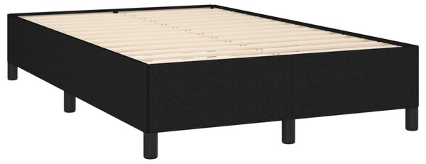 Box spring postel s matrací černá 120x190 cm textil 3269876