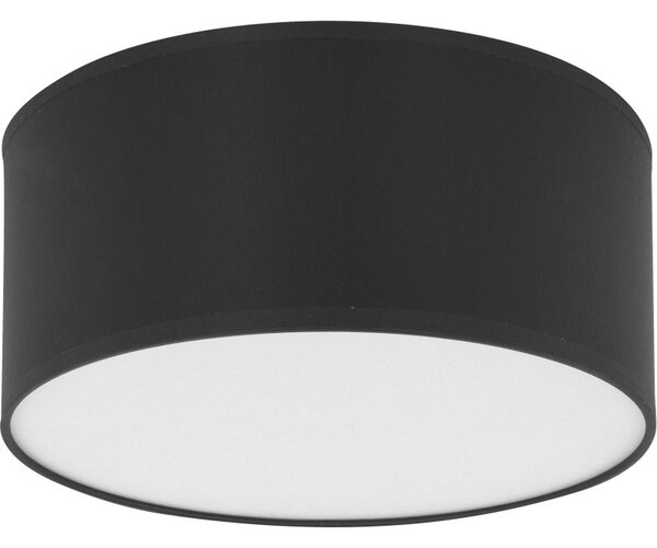 TK-LIGHTING Stropní přisazené osvětlení RONDO, 4xE27, 60W, 45cm, kulaté, černé 1088