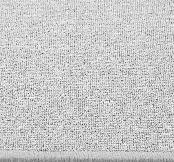 Běhoun světle šedý 80 x 250 cm 326995