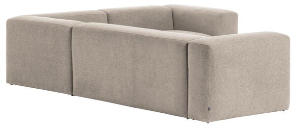 Kave Home Rohová pohovka Blok 290 x 230 cm, levá/pravá