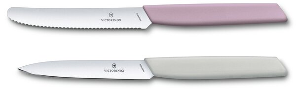 VICTORINOX Sada nožů Swiss Modern Blush LE 2022 2 ks růžový a šedý