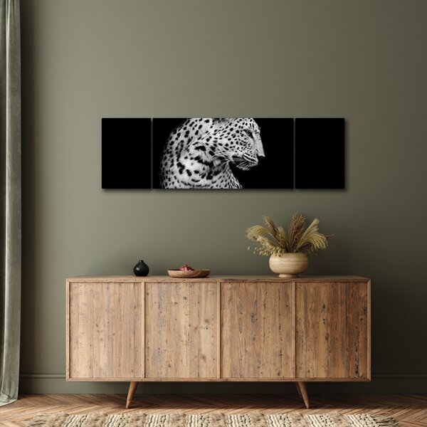 Obraz - Leopard (170x50 cm)