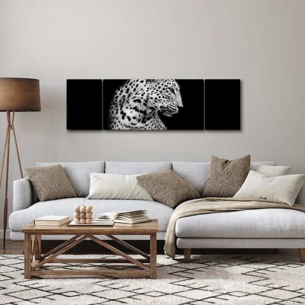 Obraz - Leopard (170x50 cm)