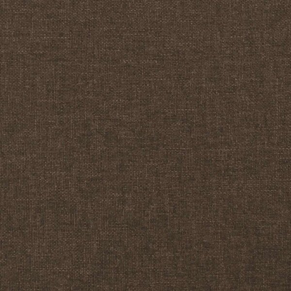 Box spring postel s matrací tmavě hnědá 120x190 cm textil 3269933