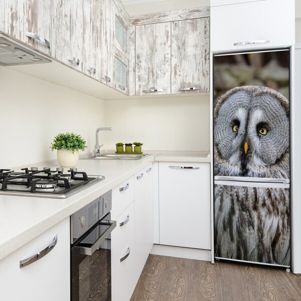 Samolepící nálepka na ledničku stěnu Sova FridgeStick-70x190-f-12066056