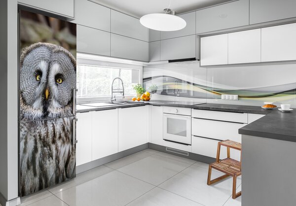 Samolepící nálepka na ledničku stěnu Sova FridgeStick-70x190-f-12066056