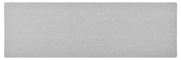 Běhoun světle šedý 80 x 250 cm 326995
