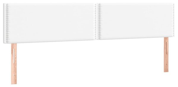 Box spring postel s matrací bílá 120x190 cm umělá kůže 3269972