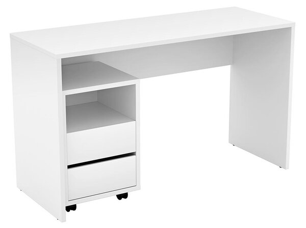 PC stolek s kontejnerem Agave Typ 03 (bílá)