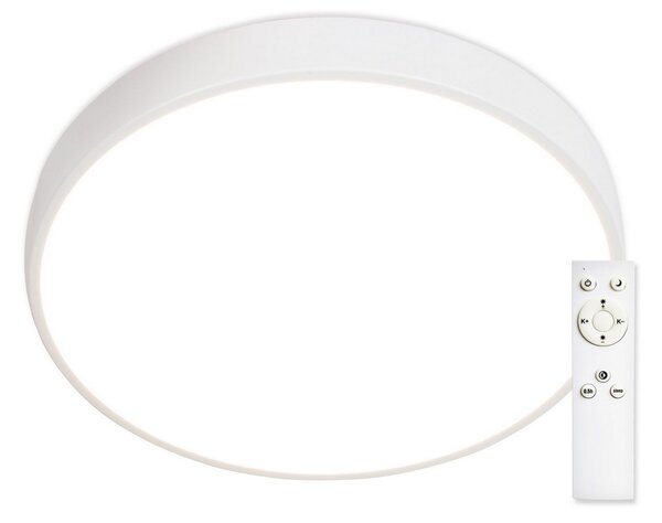 TOP-LIGHT LED stropní osvětlení METAL 40B RC, 51W, teplá bílá-studená bílá, 40cm, kulaté, bílé Metal 40B RC