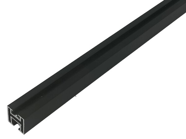 Kovovégarnýže.cz Profil Cubito 20mm černá matná Délka: 150 cm