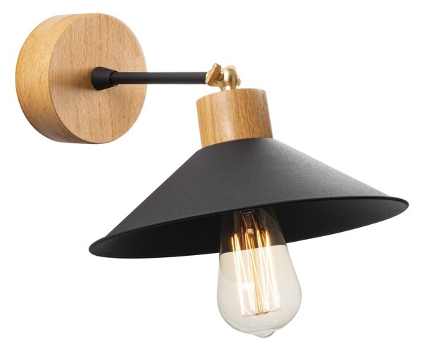 Opviq Nástěnná lampa Manavgat I černá
