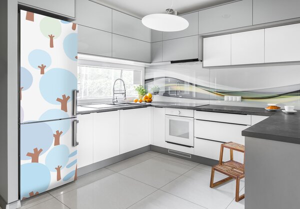 Nálepka fototapeta lednička Stromy FridgeStick-70x190-f-120828501