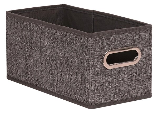 KOŠ DO REGÁLU, hnědá Homeware - Úložné košíky