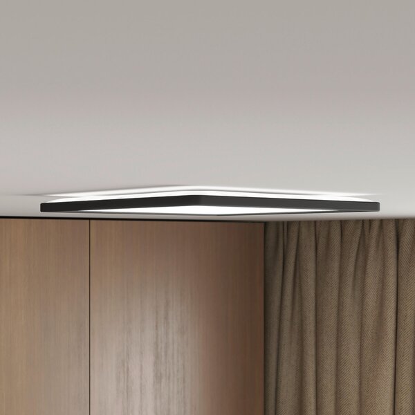 STROPNÍ LED SVÍTIDLO, 42/42/2,9 cm Novel - Stropní svítidla