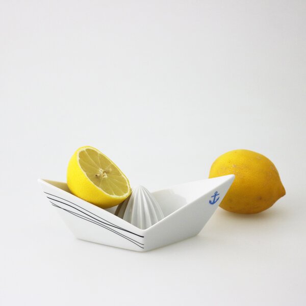 Studio Malíská Lis na citrusy loďka s kotvou