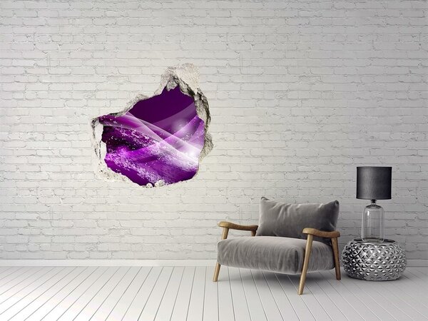 Díra 3D fototapeta nástěnná Abstraktní vlna nd-p-54804289