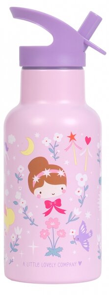 A Little Lovely Company - nerezová láhev na pití, 350 ml – princezny