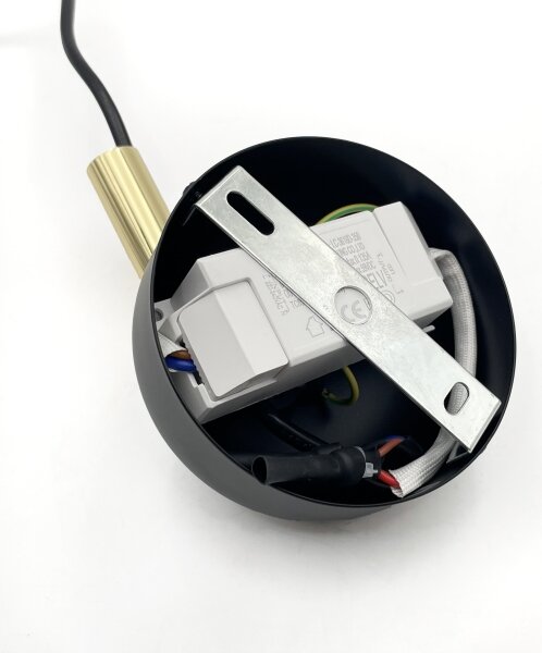 LED Lustr na lanku BONNIE LED/10W/230V 3000K černá