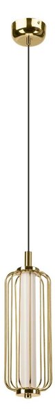 LED Lustr na lanku BONNIE LED/15W/230V 3000K zlatá