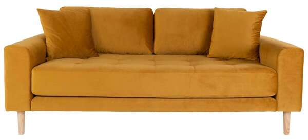 Nordic Living Sametová pohovka Limo 180 cm