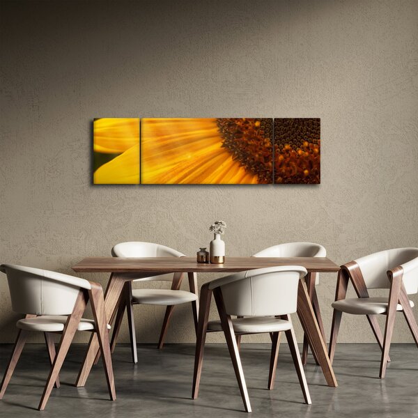 Obraz - Slunečnice (170x50 cm)