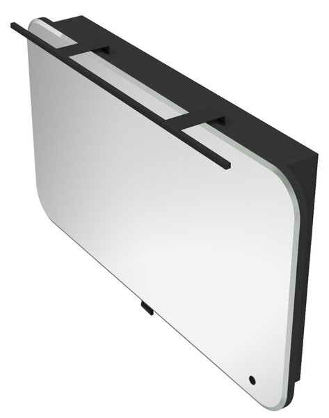 Lavedo Velluto Black 100 zrcadlová skříňka do koupelny s LED osvětlením