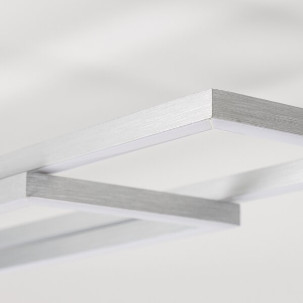 LED Stropní svítidlo LED/40W/230V matný chrom