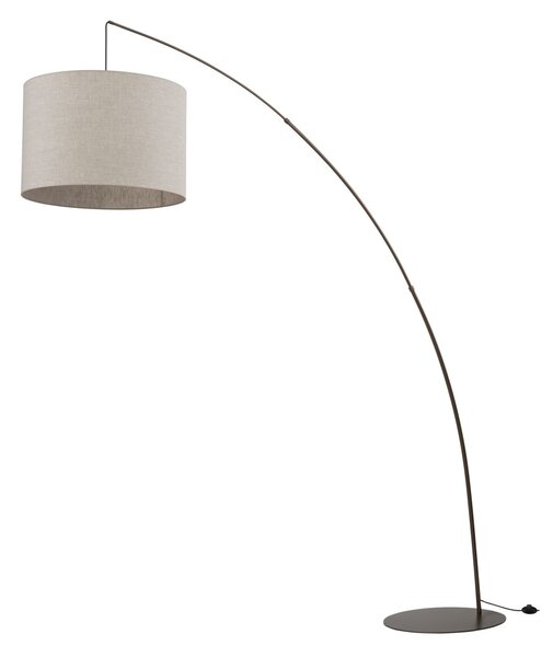 Podlahová lampa TK 6097 MOBY hnědá