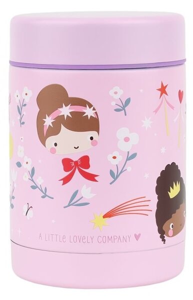 A Little Lovely Company – izolovaná nerezová nádoba na potraviny – princezny