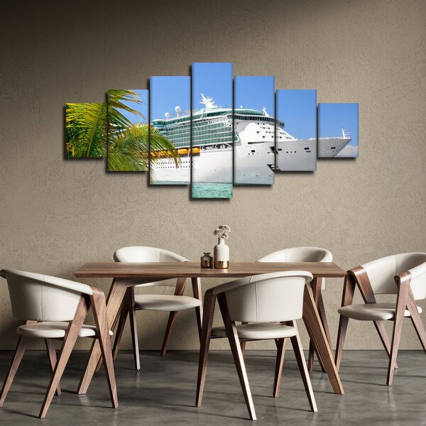 Obraz - Výletní loď (210x100 cm)