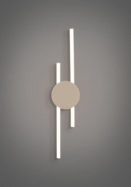 Eglo 902126 - LED Nástěnné svítidlo VENTICELLO LED/20W/230V + LED/0,91W béžová
