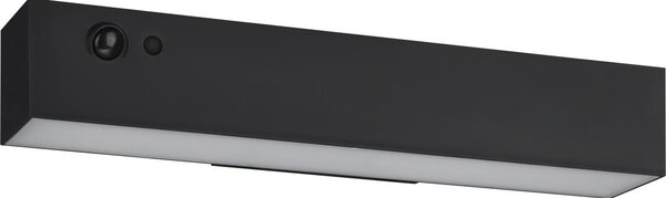 Eglo 901916- LED Solární nás. svítidlo se senz. VOSCARI LED/6,8W/3,7V IP54 černá