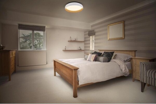 Osram - LED Stm stropní svítidlo ORBIS LIVIA LED/36W/230V pr. 52 cm bílá/hnědá