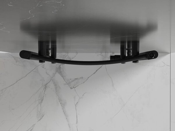 Mexen Helios koupelnový radiátor 1200 x 500 mm, 567 W, černý - W103-1200-500-00-70