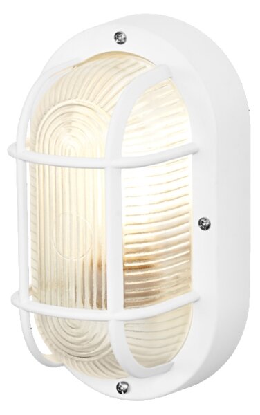 Osram - Venkovní nástěnné svítidlo BULKHEAD 1xE27/10W/230V IP54 bílá
