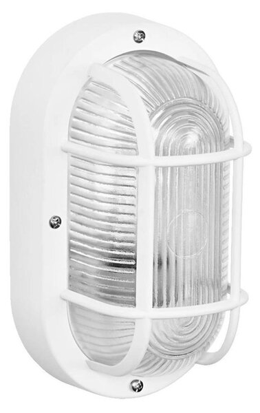Osram - Venkovní nástěnné svítidlo BULKHEAD 1xE27/10W/230V IP54 bílá