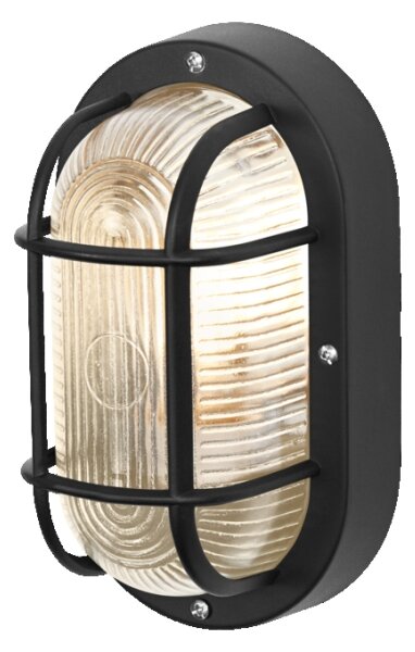 Osram - Venkovní nástěnné svítidlo BULKHEAD 1xE27/10W/230V IP54 černá